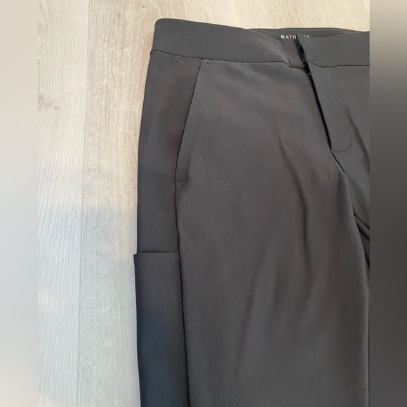 Athleta Stellar Trouser, Black, Hemmed Length, size 2 - Picture 4 of 10